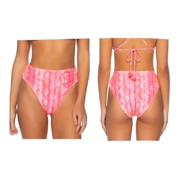Isabella Rose Vienna Neon Swim Bottom NWT - Picture 1 of 6